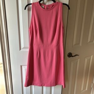 Pinko Pink Cutout Sleeveless Dress